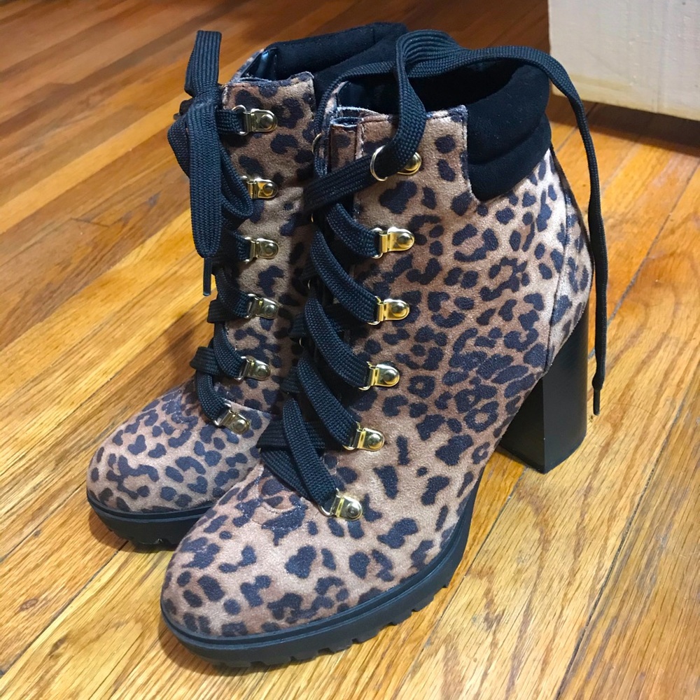Leopard heels